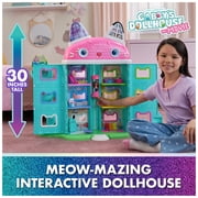 Gabbys Dollhouse: The Movie, Meow-mazing Interactive Dollhouse, Digital Eyes, Sound FX, 7 Rooms