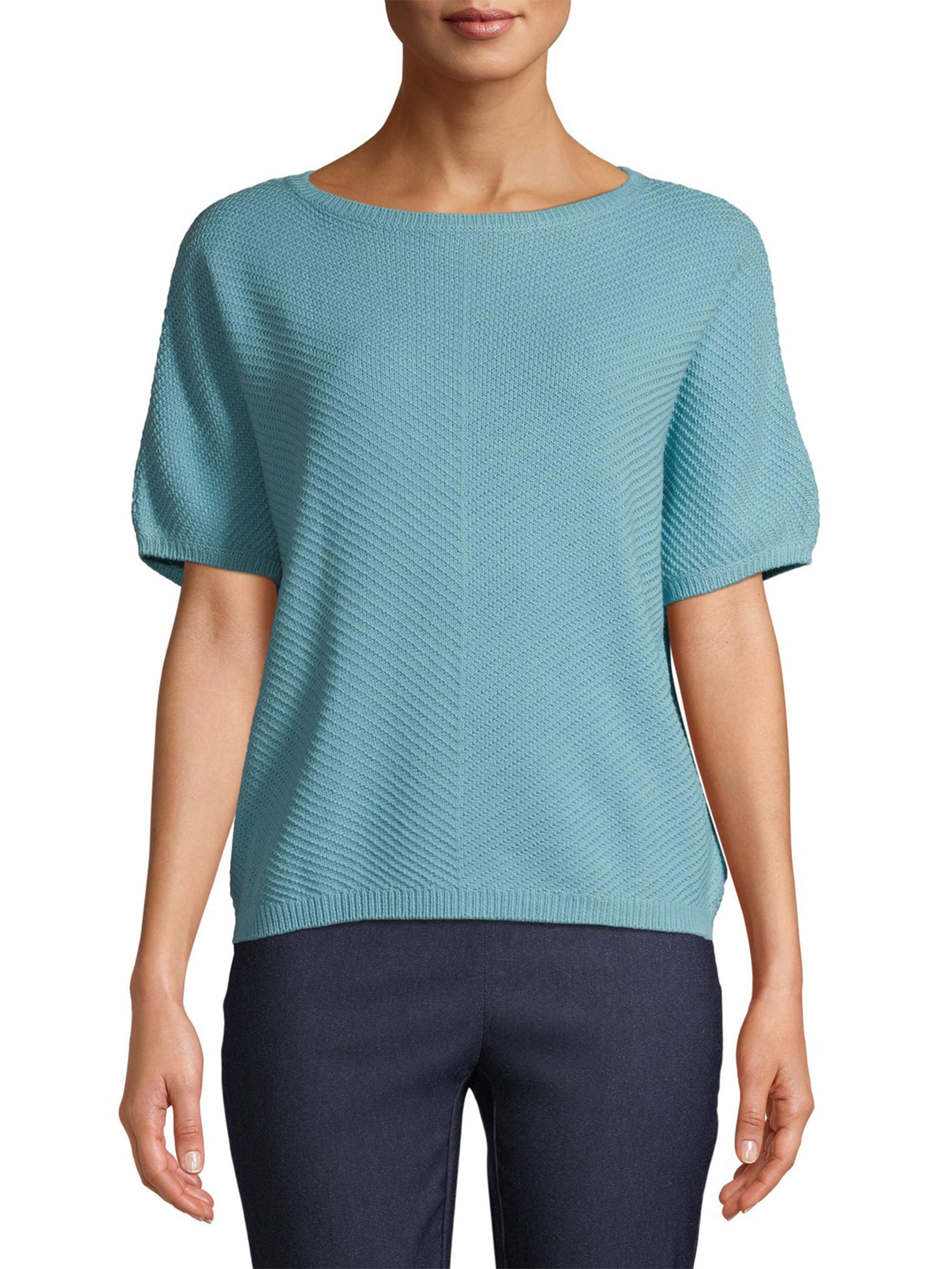 Short Sleeve Sweater - Walmart 