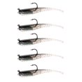 thumbnail image 5 of 5 uds. De cebos artificiales, señuelos de blando, plantilla de pesca con de atracción Cola Pesca de cebos artificiales, 5 of 5