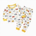 thumbnail image 4 of UAYOTSE Boys and Girls Long Sleeved Trousers Comfortable Soft Warm Suits Fashionable Cartoon Print Children Long Sleeved Suits,Sizes 5-6 Years, 4 of 4