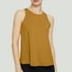 thumbnail image 5 of Camiseta sin mangas con corte en I para yoga para mujer - Camiseta holgada con abertura lateral para correr y entrenar, 5 of 6