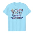 thumbnail image 4 of TZEWGL T-Shirts For Toddler Graphic Print Round Neck Loose Short Sleeve Clothes For Kids size 5-6T, 4 of 4
