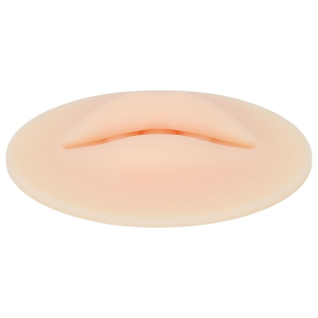 3D Silicone Lips, Soft Elastic Real Skin Touch Feeling Silicone Fake Lips Practice For Lips