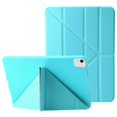 thumbnail image 1 of For iPad Air 13 (2024) Case Origami Stand PU Leather+Silicone Tablet Cover with Auto Sleep/Wake, 1 of 5