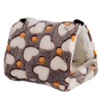 thumbnail image 1 of 1 Jilong Hámster Dorado Oso de Seda Bolsas de Miel Zapatillas Sacos de Dormir Nido de Algodón Rey Demonio Ardilla Loro Nido de Algodón Cálido Invierno Engrosado 16 * 13 * 16 cm Excelente Rendimiento ER001043XLL, 1 of 5