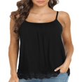 thumbnail image 1 of CHUANK Tank Tops with Built in Bra for Women Adjustable Spaghetti Strap Cami Sleeveless Summer Tops, 1 of 6