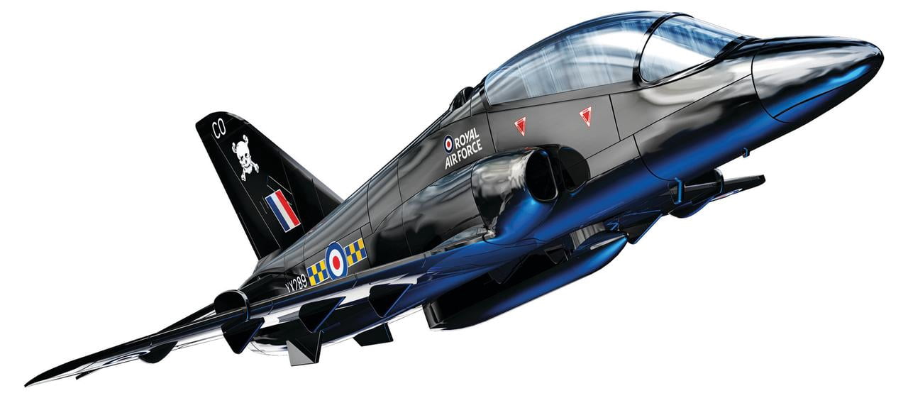 Airfix Quickbuild Bae Hawk Airplane Brick Building Model Kit