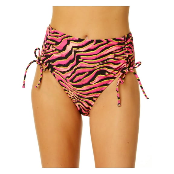 Salt   Cove Womens Juniors High Waist Cinched Swim Bottom Separates