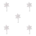 thumbnail image 1 of Naiovety Árbol de Navidad Topper Estrella Vacaciones Decoración Decoración personalizada Adorno de fotografía Al aire libre Copo de nieve Type2 NO2 Naiovety CBP443009, 1 of 4