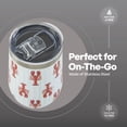 thumbnail image 4 of TAL 16oz Stainless Steel Wine Tumbler with Straw, Lobsters, 4 of 8