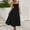 Black, variant on Women's Casual Flowy Midi Dress Elegant A-Line Waisted Comfortable Summer Spring Fall Daily Wear Outfit