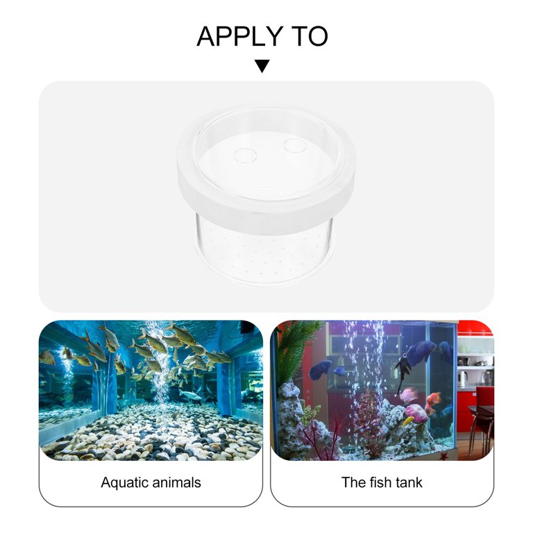 clear floating box for fish tank Kirmoo Breeding Isolation Aquarium Plastic Mesh Hatchery Incubator Breeder Box for Baby Fish Betta Shrimp Clownfish Guppy (Yellow, Medium) : Pet Supplies it will include a feed opening/hole in the frame Floating Breeder Box Small