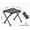 BlackB, variant on Camping Stool 1 Pack,13 Inch Portable Folding Stool for Outdoor Gardening and Beach Hiking Fishing,Foot Stool with Carry Bag (Black)