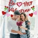 thumbnail image 4 of Pancarta roja brillante de San Valentín "Sé mi Valentín", decoración colgante de pared con forma de corazón de rosas rojas para San Valentín, letrero con letras de San Valentín, decoración para repis, 4 of 4