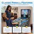 thumbnail image 6 of Wonderland Amusements Alice Goes to Wonderland Pinball Machine with LED Lighting, 6 of 10