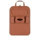 thumbnail image 2 of Organizador de asiento de coche con bandeja plegable | Bolsa de almacenamiento de cuero artificial para el asiento trasero | Organizador colgante para teléfonos, juguetes, botellas y refrigerios |, 2 of 6