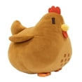 thumbnail image 4 of Plush Toy Stardew Valley Hen stuffed animal Brown, 4 of 6