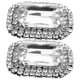 thumbnail image 1 of TABLZONE 1Par Clips Para De Mujer Con Delicado En Y Detalles De Rhinestones, 1 of 8