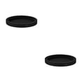thumbnail image 2 of Seitruly Reemplazo del protector de la caja del del teléfono de silicona de la cubierta del inalámbrico para Magsafe, negro Negro 2piezas, 2 of 6