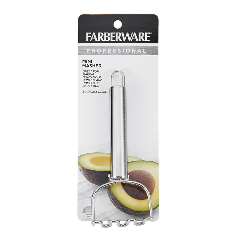 Farberware Professional Mini Stainless Steel Avocado Masher 