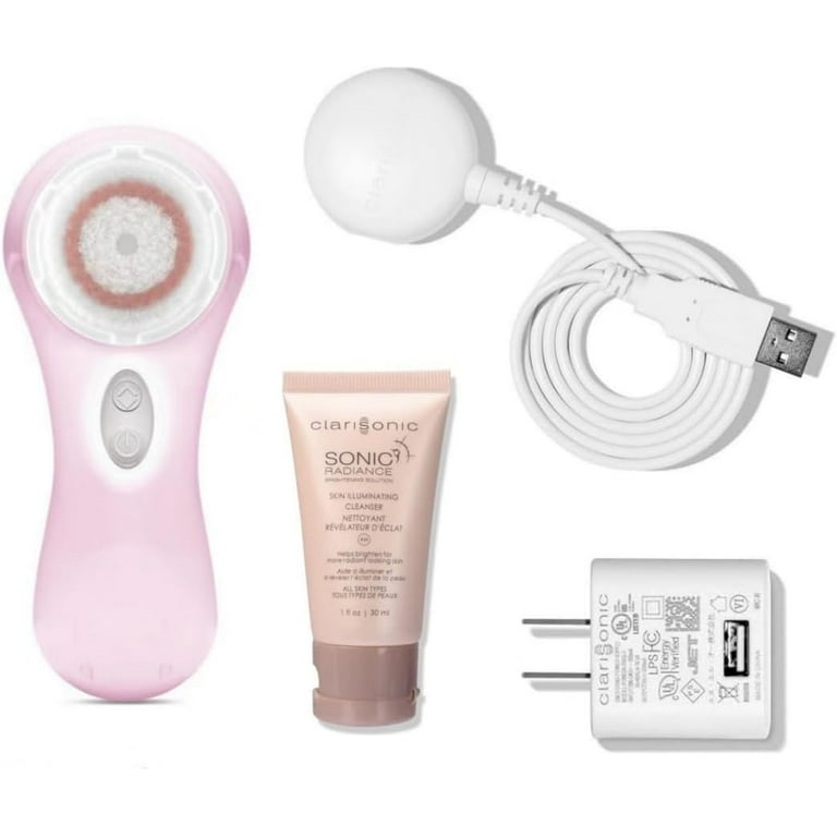 Clarisonic Facial Cleansing Brush System with Two Sonic Speeds