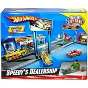 Hot Wheels Speedy Dealership Vehicle Playset