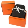 thumbnail image 2 of Pre-Owned Hermes Hermès Chaine d'Ancre Bracelet, MM, 16 Links, Silver 925, Men's and... (Good), 2 of 4