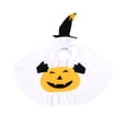 thumbnail image 2 of Gqtwoy Dog Halloween Apparel Funny Ghost Pumpkin Pet Outfit, Creepy Crawler Decor, Witch Hat Dress-up Cape, Halloween Costume for Small Medium Dogs, Pet Holiday Outfit, Furry Friend Party Wear, 2 of 6