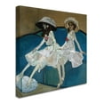 thumbnail image 2 of Trademark Fine Art 'The Two Sisters' Canvas Art by Gose, 2 of 3