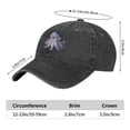 thumbnail image 3 of Purple Octopus Baseball Caps for Men Women Adjustable Casual Trucker Hats for Fishing Outdoor Activities Fashion Hats, 3 of 6