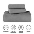 thumbnail image 5 of Superior 3-Piece Victory Cotton Matelasse Grey Bedspread Set, King, 5 of 10