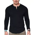 thumbnail image 1 of Playera Hombre Cuello Mao Casual Cómoda Manga Larga 3038 S, 1 of 8