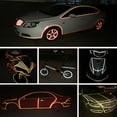 thumbnail image 4 of Yimiti Reflective Car Motorcycle Bike Body Rim Stripe Tape Sticker Roll Diy Decal,Orange, 4 of 9