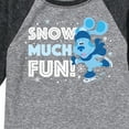 thumbnail image 3 of Blue's Clues & You! - Snow Much Fun - Toddler And Youth Raglan Graphic T-Shirt, 3 of 5
