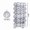 Silver, variant on 36 Pcs Christmas Balls Ornaments for Xmas Tree, 2.36 Inch Christmas Tree Baubles Shatterproof Hanging Ornaments Decorative Set for Christmas Tree Decor, Party