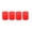 Red, variant on Mightlink 4Pcs Car Tire Valve Cap Mini Sturdy Universal Valve Protection Accessories Self-luminous Motorcycle Tire Valve Cover for Vehicle