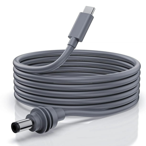 Starlink Mini Cable 9.8FT, Cable de Alimentación USB C a DC Starlink Mini, Compatible con Banco de Energía de 100W+ y Cargador PD (9.8FT/3M)