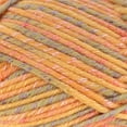 thumbnail image 2 of JubileeYarn Chunky Melody Yarn - 100g/Skein Bulky Wool Blend - Orange Maize - 2 Skeins, 2 of 5