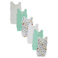 thumbnail image 1 of Bambini CS-109S-Tools-109S-Tools Débardeur Garçon avec Imprimé, Blanc & Bleu - Petit, 1 of 3