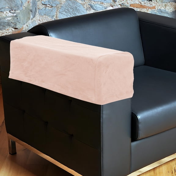 BESTYASH 1 Pair Stretch Sofa Arm Covers Elastic Slipcovers for Furniture Protection and Easy Cleaning