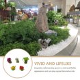 thumbnail image 4 of 5PCS Miniature Landscape Adornments Resin Mini Shrubs Flower Ornaments, 4 of 7