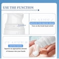 thumbnail image 4 of Vitamin B5 Facial Cleanser with Built-in Silicone Brush - 2-in-1 Gentle Cleansing and Exfoliating Face Wash for All Skin Types - Amino Acid and Pro-Xylane Formula for Deep Pore Cleansing, 4 of 9