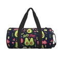 thumbnail image 2 of Haiem Avocado Love Pattern Gym Bag for Women Men, Waterproof Travel Duffel Bags, Personal Item Travel Bag Weekender Bag with Shoes Compartment & Wet Pocket, 2 of 8