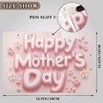 thumbnail image 3 of Cute Logo Flowers Happy Mothers Day Foldable Binder Folder Clipboard with Pen Slot Double Clips A4 Size File Storage, 3 of 8