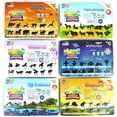 thumbnail image 3 of GosuToys Magic Capsule Creatures - 6 paquetes temáticos con 12 cápsulas cada uno - Granja, mar, unicornios, dinosaurios, safari, vehículos - Colóquelos en agua y observe cómo crecen (paquete de 6 (1 d, 3 of 5