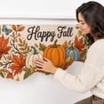 thumbnail image 5 of Darzheoy Thanksgiving Fireplace Banner, Decorative Hanging Signage, Harvest Tabletop Accent, Holiday Seasonal Display, Fall Decor for Wall Home Door Entryway, 5 of 6