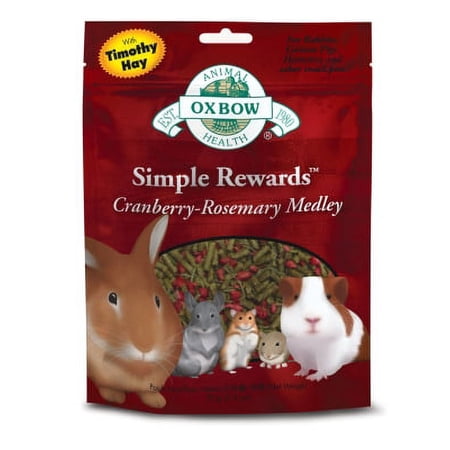 OXBOW ANIMAL HEALTH CRANBERRY ROSEMARY MEDLEY SIMPLE REWARDS
