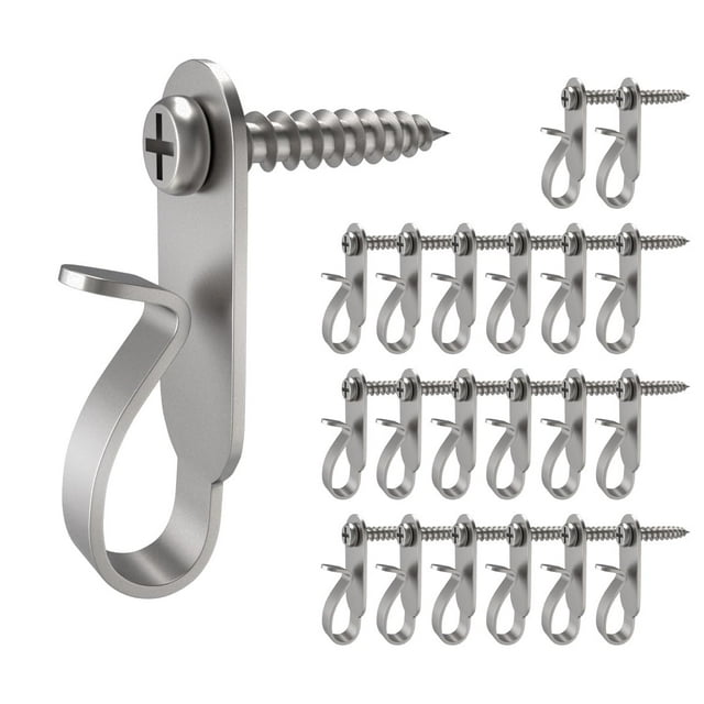 Hanger Hooks Elrswy Light para colgar luces navideñas, paquete de 40
