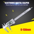 thumbnail image 2 of Pantalla digital electrónica Vernier Caliper 0-150 mm Micrómetro Herramienta de medición Tmvgtek Oficina Multiescena Multifunción, 2 of 7