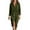 01 Army Green, variant on Fewfanhot Plus Size Summer Dresses Modern Swimsuit Cover Up Blouse Button Down Shirt Dresses Tops